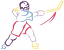C1: Lt. Purple&#13;&#10;C2: Purple&#13;&#10;C3: Lt. Blue&#13;&#10;C4: Dk. Pink&#13;&#10;C5: Yellow