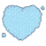 C1: Fill---River Mist(Isacord 40 #1248)&#13;&#10;C2: Outline---Azure Blue(Isacord 40 #1203)