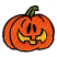 C1: Stem---Lima Bean(Isacord 40 #1177)&#13;&#10;C2: Pumpkin---Tangerine(Isacord 40 #1078)&#13;&#10;C3: Smile---Canary(Isacord 40 #1124)&#13;&#10;C4: Outline---Black(Isacord 40 #1234)