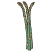 C1: Tips---Parchment(Isacord 40 #1066)&#13;&#10;C2: Shading---Sisal(Isacord 40 #1055)&#13;&#10;C3: Stems---Kiwi(Isacord 40 #1104)&#13;&#10;C4: Outlines---Lima Bean(Isacord 40 #1177)
