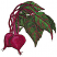 C1: Leaves---Swiss Ivy(Isacord 40 #1079)&#13;&#10;C2: Leaf Shadow---Evergreen(Isacord 40 #1208)&#13;&#10;C3: Beets & Stems---Dusty Grape(Isacord 40 #1255)&#13;&#10;C4: Beet Shadows---Pansy(Isacord 40 #1255)&#13;&#10;C5: Highlights---Wild Iris(Isacord 40 #