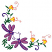 C1: Dragon Flies---Wild Iris(Isacord 40 #1032)&#13;&#10;C2: Dragon Fly Outline---Blueberry(Isacord 40 #1235)&#13;&#10;C3: Leaves---Swiss Ivy(Isacord 40 #1079)&#13;&#10;C4: Flowers---Citrus(Isacord 40 #1187)&#13;&#10;C5: Pistols---Tropicana(Isacord 40 #151