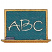C1: Board---Green(Isacord 40 #1503)&#13;&#10;C2: Overlay---Whale(Isacord 40 #1041)&#13;&#10;C3: ABC---Buttercream(Isacord 40 #1022)&#13;&#10;C4: Eraser---Steel(Isacord 40 #1166)&#13;&#10;C5: Chalk---White(Isacord 40 #1002)&#13;&#10;C6: Board Frame---Sisal
