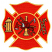 C1: Cross---Geranium(Isacord 40 #1039)&#13;&#10;C2: Outlines---Candlelight(Isacord 40 #1137)&#13;&#10;C3: Axe, Helmet & Hook---Fieldstone(Isacord 40 #1236)&#13;&#10;C4: Handles---Nutmeg(Isacord 40 #1056)&#13;&#10;C5: Axe & Helmet---Winterberry(Isacord 40