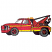 C1: Windshield---White(Isacord 40 #1002)&#13;&#10;C2: Tires---Leadville(Isacord 40 #1220)&#13;&#10;C3: Main Fill---Poinsettia(Isacord 40 #1147)&#13;&#10;C4: Stripes---Citrus(Isacord 40 #1187)&#13;&#10;C5: Outlines---Black(Isacord 40 #1234)