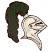 C1: Helmet---White(Isacord 40 #1002)&#13;&#10;C2: Plume---Evergreen(Isacord 40 #1208)&#13;&#10;C3: Shading---Oxford(Isacord 40 #1222)&#13;&#10;C4: Outlines---Black(Isacord 40 #1234)