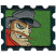 C1: Background---Lima Bean(Isacord 40 #1177)&#13;&#10;C2: Skin---Ivory(Isacord 40 #1149)&#13;&#10;C3: Skin Shading---Pecan(Isacord 40 #1128)&#13;&#10;C4: Hat---Leadville(Isacord 40 #1220)&#13;&#10;C5: Eyes---White(Isacord 40 #1002)&#13;&#10;C6: Shirt---Po