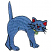 C1: Cat---Laguna(Isacord 40 #1143)&#13;&#10;C2: Ears & Nose---Poinsettia(Isacord 40 #1147)&#13;&#10;C3: Collar---Citrus(Isacord 40 #1187)&#13;&#10;C4: Tag---Pear(Isacord 40 #1049)&#13;&#10;C5: Eyes---White(Isacord 40 #1002)&#13;&#10;C6: Outline---Black(Is