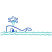 C1: Splash & Whale---Tropical Blue(Isacord 40 #1534)&#13;&#10;C2: Waves & Spout---Island Waters(Isacord 40 #1045)