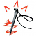 C1: Bkgrd---Spanish Tile(Isacord 40 #1020)&#13;&#10;C2: Needle---Cobblestone(Isacord 40 #1219)&#13;&#10;C3: Highlight---Silver Metallic(Yenmet/ Isamet #7009)&#13;&#10;C4: Thread & Needle---Black(Isacord 40 #1234)