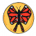 C1: Background---Citrus(Isacord 40 #1187)&#13;&#10;C2: Shade---Goldenrod(Isacord 40 #1137)&#13;&#10;C3: Butterfly---Tangerine(Isacord 40 #1078)&#13;&#10;C4: Wings---White(Isacord 40 #1002)&#13;&#10;C5: Outline---Black(Isacord 40 #1234)