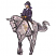 C1: Horse---Fieldstone(Isacord 40 #1236)&#13;&#10;C2: Horse Accent---Fawn(Isacord 40 #1128)&#13;&#10;C3: Horse Shade---Dolphin(Isacord 40 #1219)&#13;&#10;C4: Horse Shade---Whale(Isacord 40 #1041)&#13;&#10;C5: Skin---Twine(Isacord 40 #1017)&#13;&#10;C6: Sk