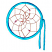 C1: Center---Golden Grain(Isacord 40 #1126)&#13;&#10;C2: Border---Aqua(Isacord 40 #1204)&#13;&#10;C3: Dream Symbol---Swiss Ivy(Isacord 40 #1079)
