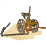 C1: Ground---Old Gold(Isacord 40 #1055)&#13;&#10;C2: Wheels & Mower---Steel(Isacord 40 #1166)&#13;&#10;C3: Seat---Lima Bean(Isacord 40 #1177)&#13;&#10;C4: Wood---Nutmeg(Isacord 40 #1056)&#13;&#10;C5: Outline---Black(Isacord 40 #1234)