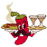 C1: Steam---Oat(Isacord 40 #1127)&#13;&#10;C2: Pepper---Poppy(Isacord 40 #1037)&#13;&#10;C3: Platters---Flax(Isacord 40 #1055)&#13;&#10;C4: Stem---Lima Bean(Isacord 40 #1177)&#13;&#10;C5: Gloves---White(Isacord 40 #1002)&#13;&#10;C6: Burrito---Autumn Leaf