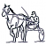 C1: Harness, Carriage, & Ground---Whale(Isacord 40 #1041)&#13;&#10;C2: Horse and Man---Black(Isacord 40 #1234)