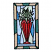C1: Background---Oxford(Isacord 40 #1222)&#13;&#10;C2: Dark Background---Tropical Blue(Isacord 40 #1534)&#13;&#10;C3: Center Background---Spring Frost(Isacord 40 #1047)&#13;&#10;C4: Dark Leaves---Grasshopper(Isacord 40 #1176)&#13;&#10;C5: Leaves---Kiwi(Is