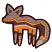 C1: Top Fill---Fawn(Isacord 40 #1128)&#13;&#10;C2: Middle Band, Legs & Ears---Pine Bark(Isacord 40 #1170)&#13;&#10;C3: Lower Fill & Design Work---Goldenrod(Isacord 40 #1137)&#13;&#10;C4: Design Work---Old Gold(Isacord 40 #1055)&#13;&#10;C5: Outlines---Cin