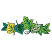 C1: Leaf---Jalapeno(Isacord 40 #1104)&#13;&#10;C2: Leaves---Erin Green(Isacord 40 #1510)&#13;&#10;C3: Leaves & Leaf Shading---Shamrock(Isacord 40 #1101)&#13;&#10;C4: Leaf Shading---Pear(Isacord 40 #1049)&#13;&#10;C5: Leaf Shading---Lime(Isacord 40 #1176)&