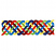 C1: Yellow Braid---Citrus(Isacord 40 #1187)&#13;&#10;C2: Green Braid---Erin Green(Isacord 40 #1510)&#13;&#10;C3: Red Braid---Poinsettia(Isacord 40 #1147)&#13;&#10;C4: Dark Red Braid---Bordeaux(Isacord 40 #1035)&#13;&#10;C5: Blue Braid---Tropical Blue(Isac