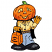 C1: Inside Pumpkin Face---Buttercup(Isacord 40 #1135)&#13;&#10;C2: Stem---Erin Green(Isacord 40 #1510)&#13;&#10;C3: Pumpkin & Sack---Pumpkin(Isacord 40 #1168)&#13;&#10;C4: Boots ---Charcoal(Isacord 40 #1234)&#13;&#10;C5: Jeans ---Azure Blue(Isacord 40 #12