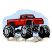 C1: Sky---Oxford(Isacord 40 #1222)&#13;&#10;C2: Rocks---Cream(Isacord 40 #1071)&#13;&#10;C3: Rock Shading---Stone(Isacord 40 #1180)&#13;&#10;C4: Wheels & Shocks---Mystik Grey(Isacord 40 #1218)&#13;&#10;C5: Wheel Shading---River Mist(Isacord 40 #1248)&#13;