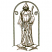 C1: Light Sketches---Pecan(Isacord 40 #1128)&#13;&#10;C2: Dark Sketches & Outlines---Golden Brown(Isacord 40 #1173)