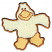 C1: Feet & Beak---Buttercup(Isacord 40 #1135)&#13;&#10;C2: Body---Lemon Frost(Isacord 40 #1022)&#13;&#10;C3: Stitches & Outlines---Gold(Isacord 40 #1185)