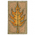 C1: Background---Fawn(Isacord 40 #1128)&#13;&#10;C2: Background Light Shading---Melon(Isacord 40 #1259)&#13;&#10;C3: Background Dark Shading & Frame---Pecan(Isacord 40 #1128)&#13;&#10;C4: Leaf---Honey Gold(Isacord 40 #1025)&#13;&#10;C5: Leaf Light Shading