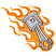 C1: Flames---Goldenrod(Isacord 40 #1137)&#13;&#10;C2: Flame Dark Shading---Paprika(Isacord 40 #1021)&#13;&#10;C3: Flames Light Shading---Buttercream(Isacord 40 #1022)&#13;&#10;C4: Piston---White(Isacord 40 #1002)&#13;&#10;C5: Piston Dark Shading---Sterlin