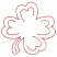 C1: Single Color Design---Poinsettia(Isacord 40 #1147)