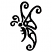 C1: Single Color Design---Black(Isacord 40 #1234)
