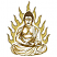C1: Buddha Shading---Ginger(Isacord 40 #1159)&#13;&#10;C2: Buddha Outlines---Moss(Isacord 40 #1156)&#13;&#10;C3: Flames---Seaweed(Isacord 40 #1209)&#13;&#10;C4: Flames Outlines---Golden Brown(Isacord 40 #1173)