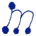 C1: Single Color Design---Flag Blue(Isacord 40 #1535)
