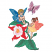 C1: Green&#13;&#10;C2: Dk. Dk. Green&#13;&#10;C3: Red&#13;&#10;C4: Dk. Red&#13;&#10;C5: White&#13;&#10;C6: Lt. Pink&#13;&#10;C7: Yellow&#13;&#10;C8: Tangerine&#13;&#10;C9: Blue&#13;&#10;C10: Lt. Blue Gray&#13;&#10;C11: Med. Blue&#13;&#10;C12: Dk. Peach&#1