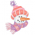 C1: Snow & Hat---White(Isacord 40 #1002)&#13;&#10;C2: Snow & Hat Shading---Ice Cap(Isacord 40 #1074)&#13;&#10;C3: Hat---Iced Pink(Isacord 40 #1064)&#13;&#10;C4: Hat Shading---Azalea Pink(Isacord 40 #1224)&#13;&#10;C5: Hat---Coral(Isacord 40 #1019)&#13;&#1