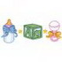 Bottle, Block & Rattle