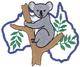 Koala & Australia Outline
