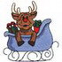 Reindeer In Sleigh
