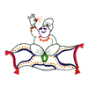 GENIE ON MAGIC CARPET APPLIQUE