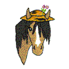 PONY WITH HAT