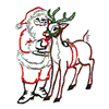 SANTA & RUDOLPH