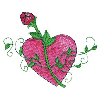 ROSE AND HEART