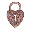 HEART SHAPED LOCK