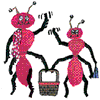 PICNICING ANTS