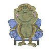 PLUSH PAL MONKEYS APPLIQUE