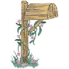 FLORAL MAILBOX