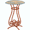 GLASS TOP TABLE