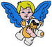 Angel Boy With Bear