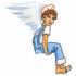 Sitting Boy Angel